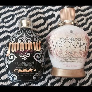 Designer Skin Visionary and JWOW Tanning Lotion🖤